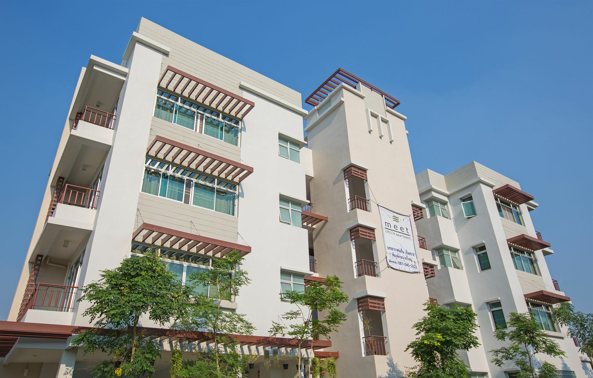 The Meet Green Apartment Bangkok Eksteriør bilde
